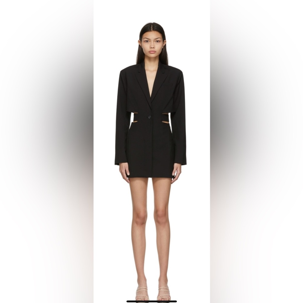 Jacquemus La robe Bari dress size 34 black